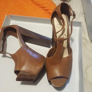 Jessica Simpson platform heels